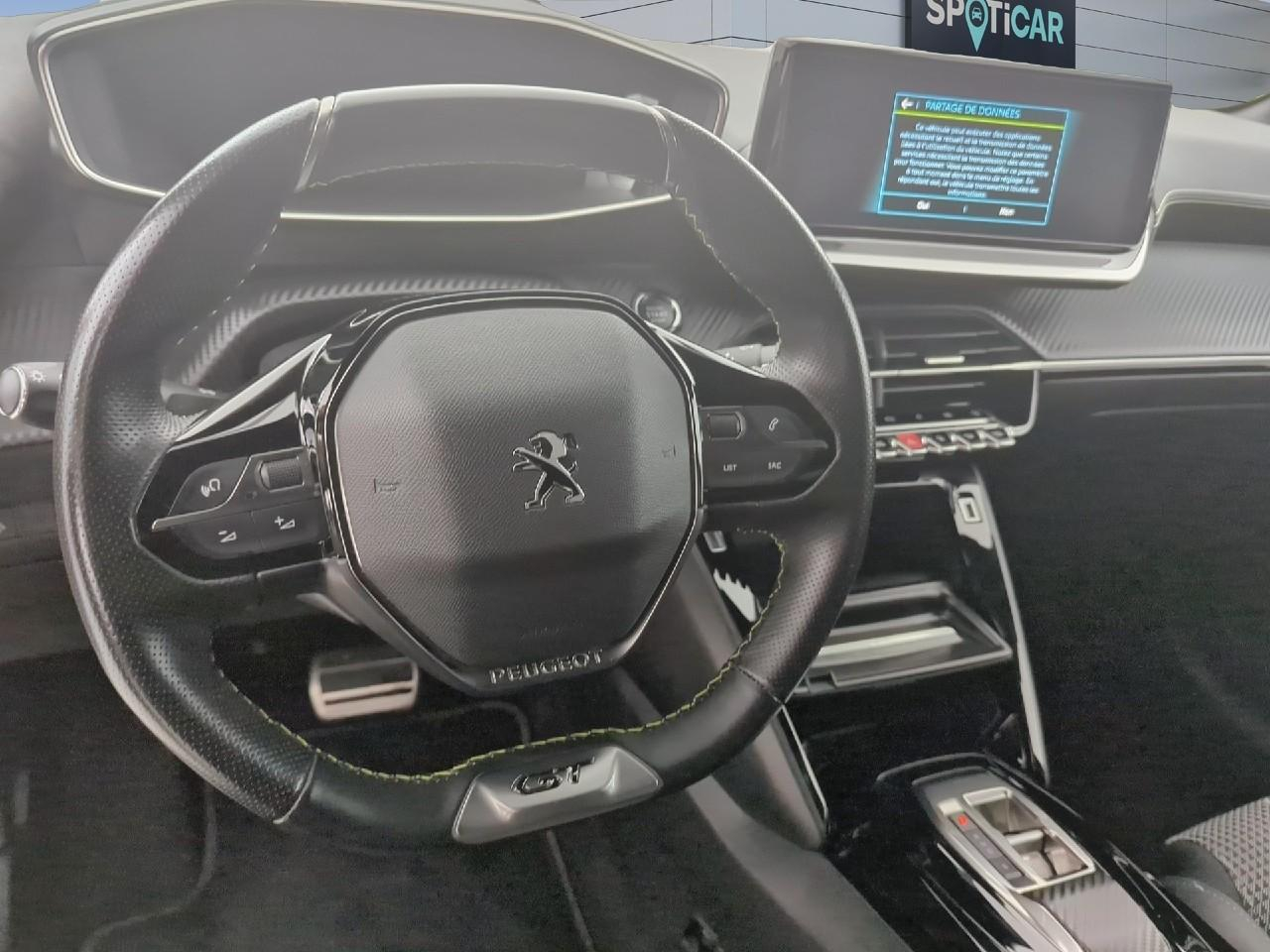 Peugeot 208 electrique 50 kwh 136ch gt — photo 14