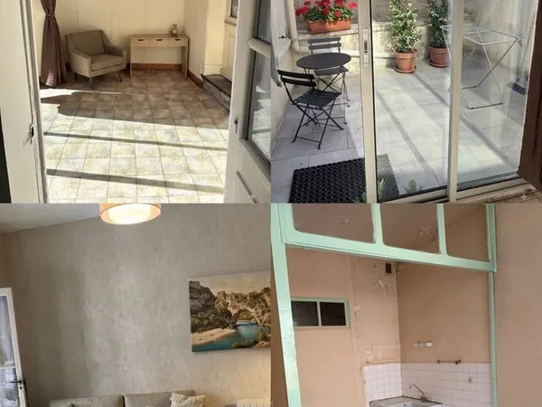 IMMEUBLE DE RAPPORT 200 m² - 3 APPARTEMENTS LOUÉS - TRAVAUX À PRÉVOIR - 9,6 % DE RENTABILITÉ - 149 0