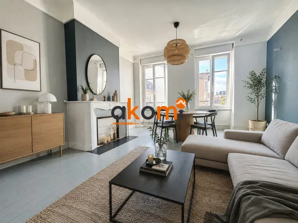 NANCY - Quartier recherché | T3 traversant de 64 m² 1er éta
