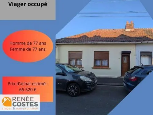 Viager occupé - F78-H77 ans - LOISON SOUS LENS (62218)