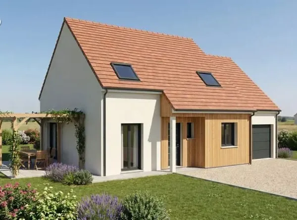 Maison neuve 105 m² 4 ch. + terrain 1029 m² à Saint-Jean-le-Blanc