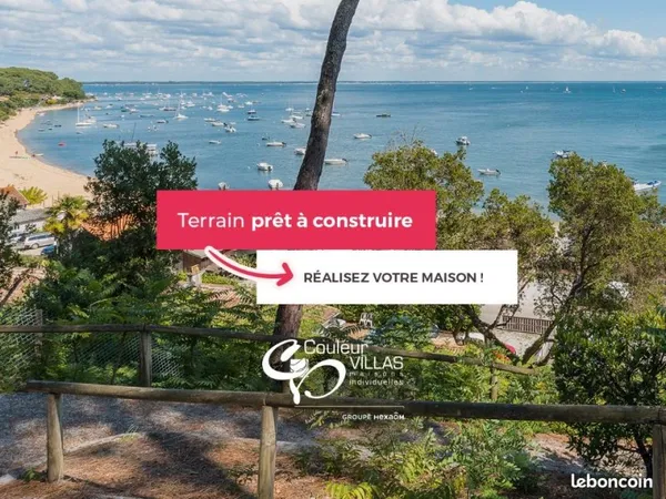 Terrain 676 m² Audenge