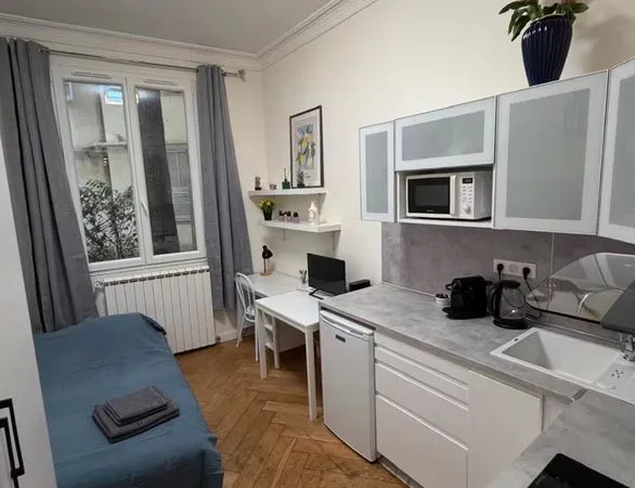 NICE - TRACHEL | Studio meublé et climatisé de 17 m² - Fort potentiel locatif