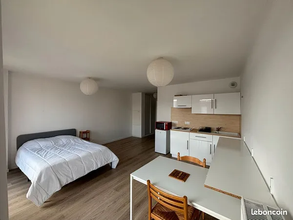 Studio meublé 20 m² - Meaux - 10 min gare - Paris 25 min