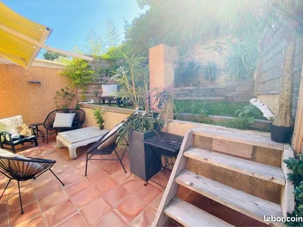 Location à l'année - Mazet T2 Duplex - Piscine/Tennis