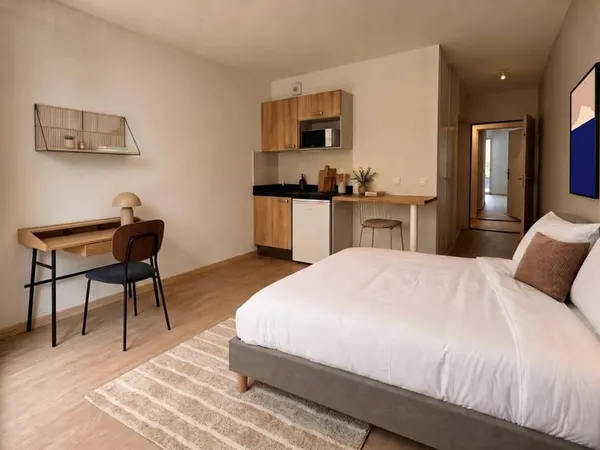 Studio 1 pièce 19 m²