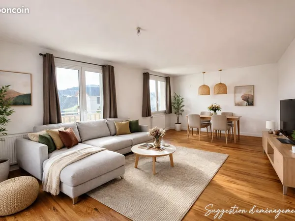 Appartement 3 pièces 65 m²