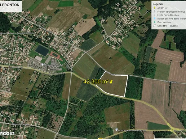 Terrain fronton agricole