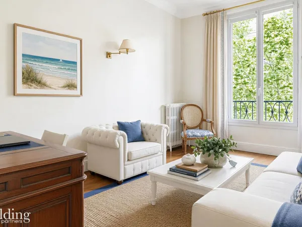 Paris 16ème - Hippodrome d'Auteuil - Appartement 3 pièces de 58,5m²