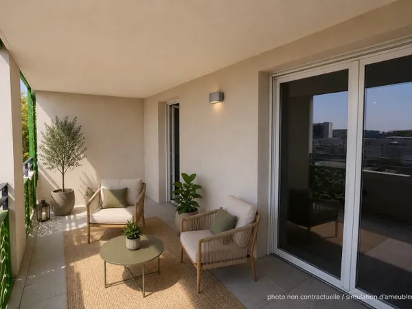 SABINES - T2 40m2 avec parking