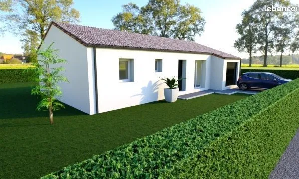 Maison 81.2 m² avec terrain à AIGREFEUILLE-SUR-MAINE (44)