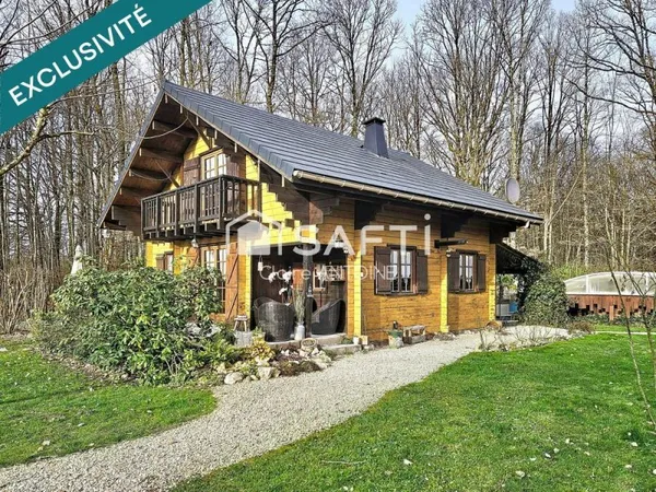 Charmant chalet 6 personnes dans domaine privé avec étangs