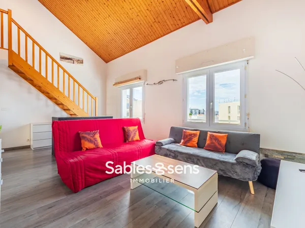 Appartement T2 bis avec cave et parking sur la commune de La