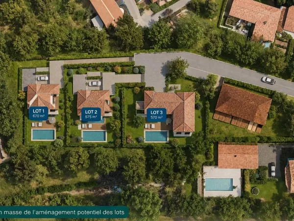Vends terrain à bâtir