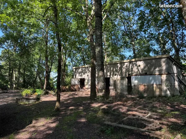 Idéal dépôt d'artisan de 90 m2 sur environ 1000 m2 de terrain entre Bx et Lacanau