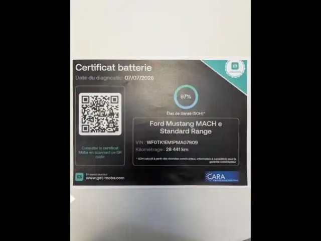 Ford Mustang mach-e 269ch standard range 72,6kwh mach-e propulsion — photo 8