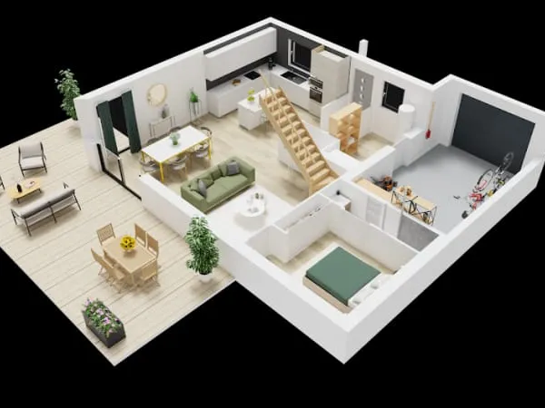 Maison neuve 5 pièces 114 m²