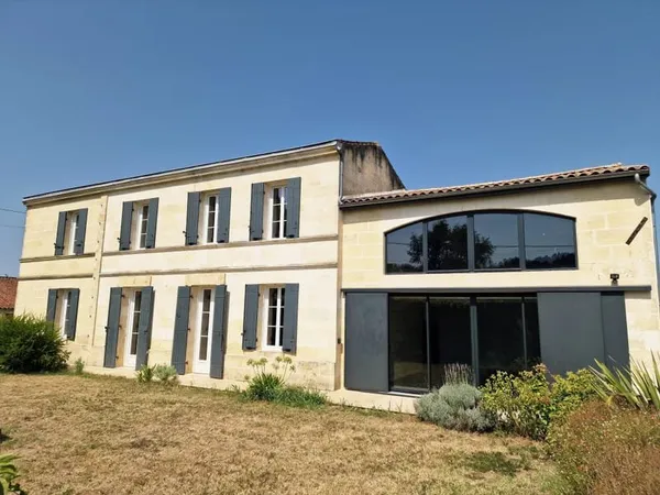 Superbe maison en pierre type girondine avec annexe, piscine et jardin - Proche Libourne, Saint-Émil