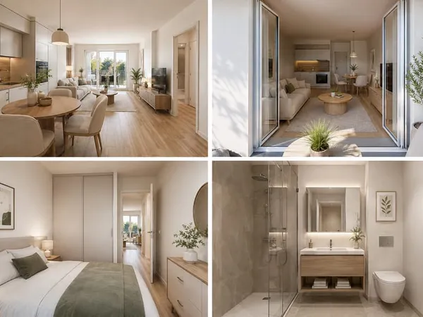 T2 DERNIER ETAGE SUD