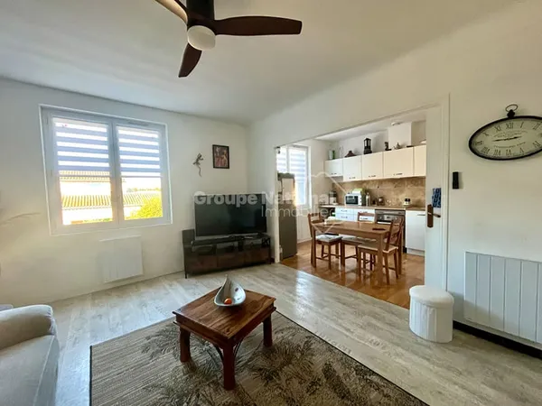 Spécial investisseur : Appartement T3 vendu Loué avec Grand garage
