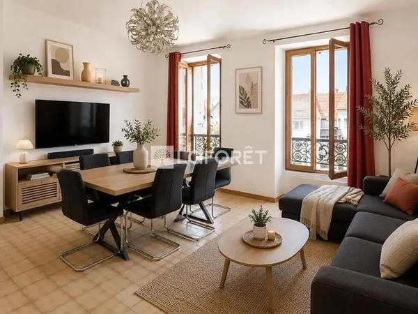 Appartement 4 pièces 73 m²