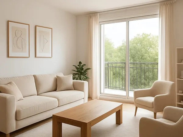 Appartement 3 pièces 60 m²