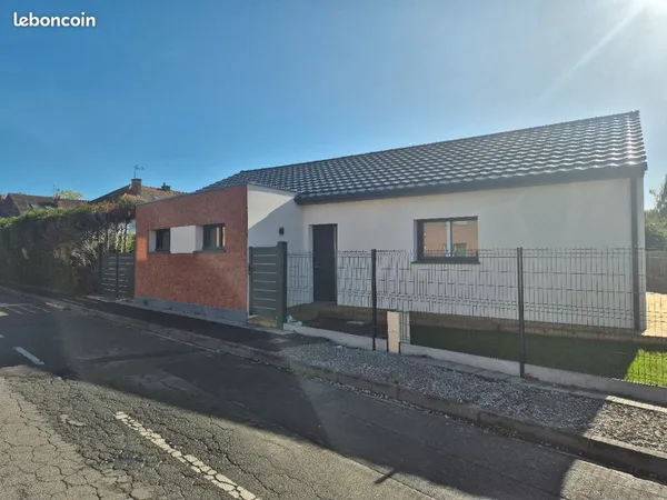 Plain-pied neuf 3 chambres RE2020