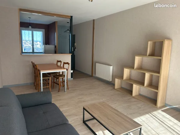 Loue T3 Meublé + Parking + Garage