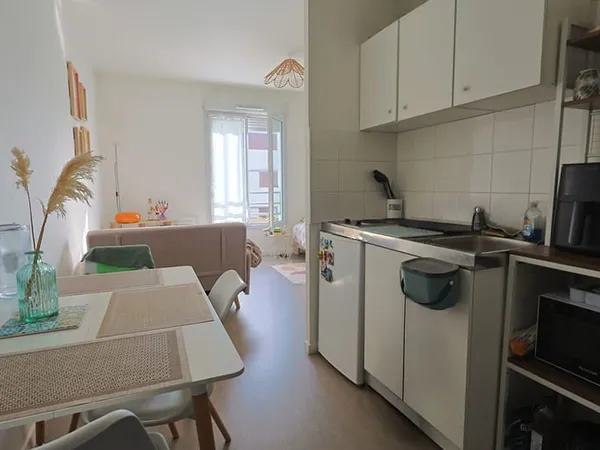 Appartement Tours 1 pièce(s) 27 m2