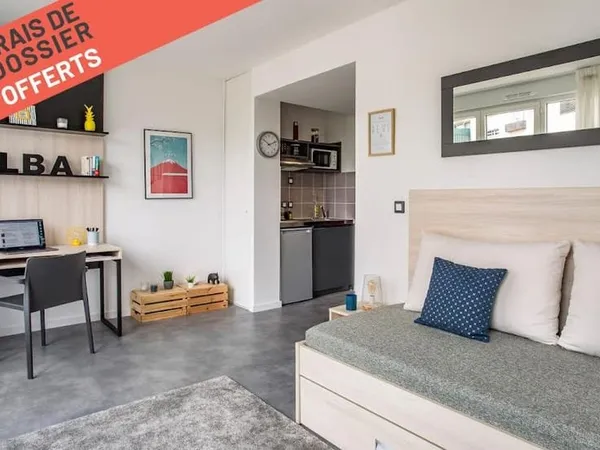 Appartement 1 pièce 17 m²