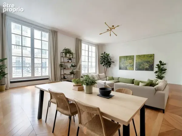 Quartier TERNES - beau 3 pièces avec balconnets