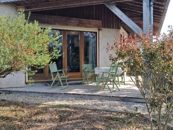 Maison bois paille semi autonome