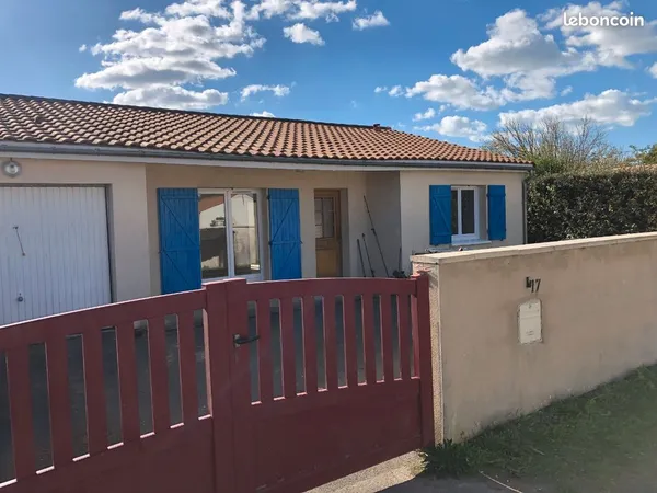 A louer maison avec jardin