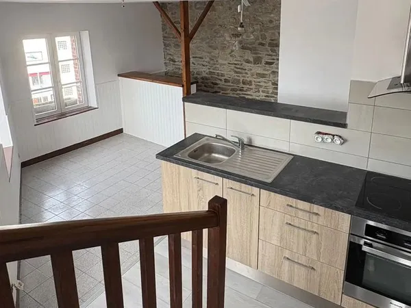 Appartement T2 Duplex 38m² - VUE MER & CHAUSEY - DPE A - Centre-ville GRANVILLE