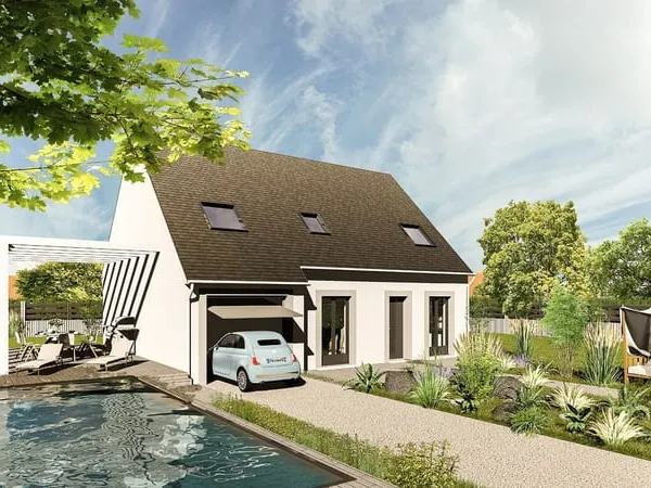 Faites construire votre maison 112.01 m² avec terrain à MITTAINVILLE (78) !