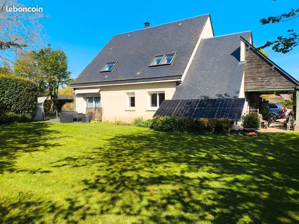 Maison contemporaine dans village proche evreux