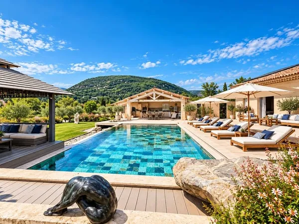 SISTERON - UN DOMAINE : DEUX MAISONS - 2 PISCINES - 9 000 m2