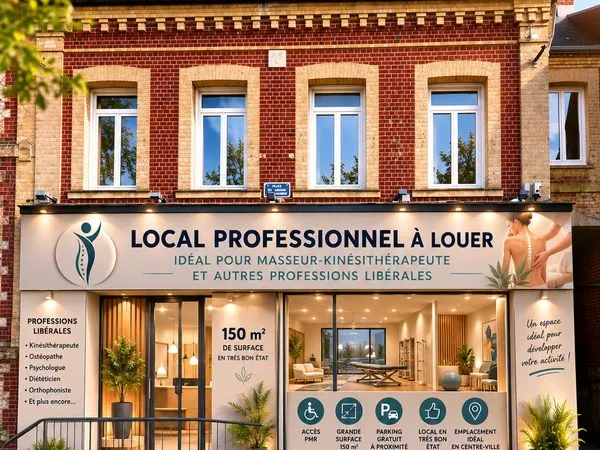 OPPORTUNITÉ RARE - LOCAL PROFESSIONNEL 150 m² À LOUER - SAINT-ROMAIN-DE-COLBOSC (76)