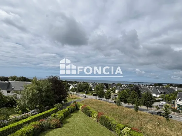 Concarneau - Appartement T4 - Dernier Etage - Ascenseur - Vue Mer - Terrasse de 32 m2 + Balcon - 3 p