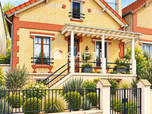 Charmante Maison des années 30 avec Jardin.