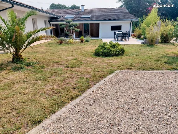 Maison 150 m² - Grand terrain paysager 2150 M2 - Garage 60 m² - Biscarrosse