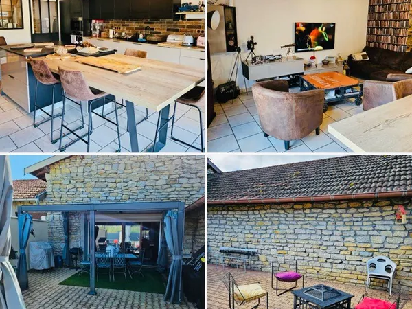 Maison de caractère - 118 m² - 4 chambres - Trept (38)