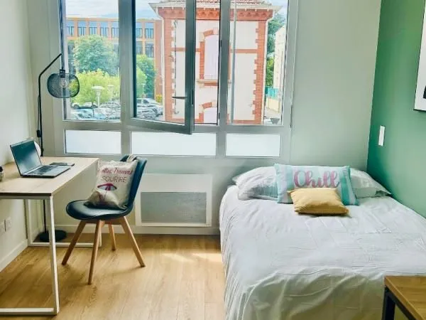 Studio 1 pièce 21 m²