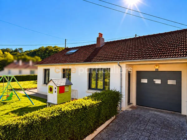 Maison de plain-pied avec garage - CHERBOURG-EN-COTENTIN - LA GLACERIE.