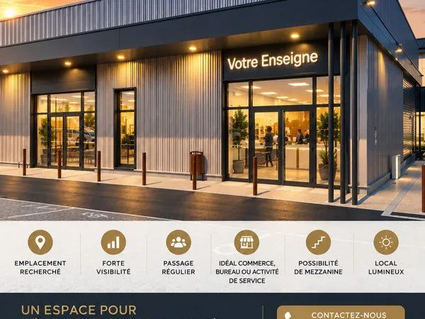 LOCAL COMMERCIAL 50 m² - CHAMPAGNOLE - TOUTES ACTIVITÉS