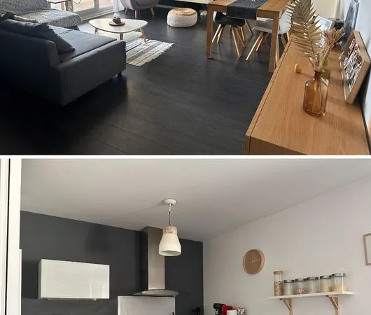 Appartement F3 lumineux avec loggia et parking — À deux pas des bords de Marne