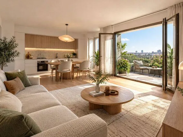 Appartement 3 pièces 60 m²