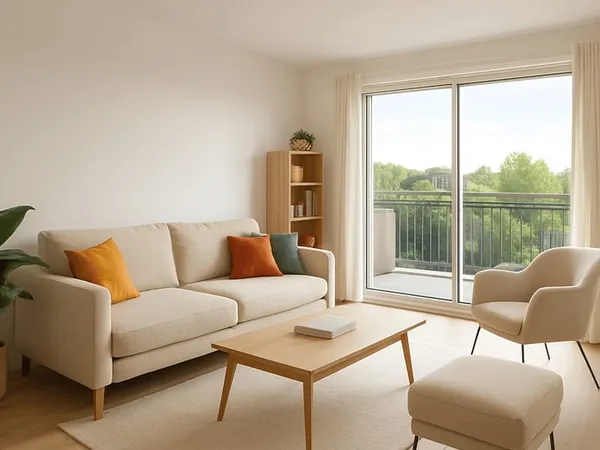 Appartement 3 pièces 60 m²