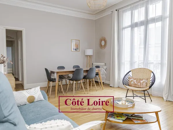 Vends appartement bourgeois - 108.6 m² - 4 pièces, 3 chambres - Orléans 45000