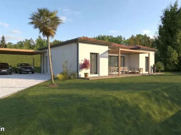 Maison de 100 m² à bâtir à 10 minutes de Lacroix-Falgarde